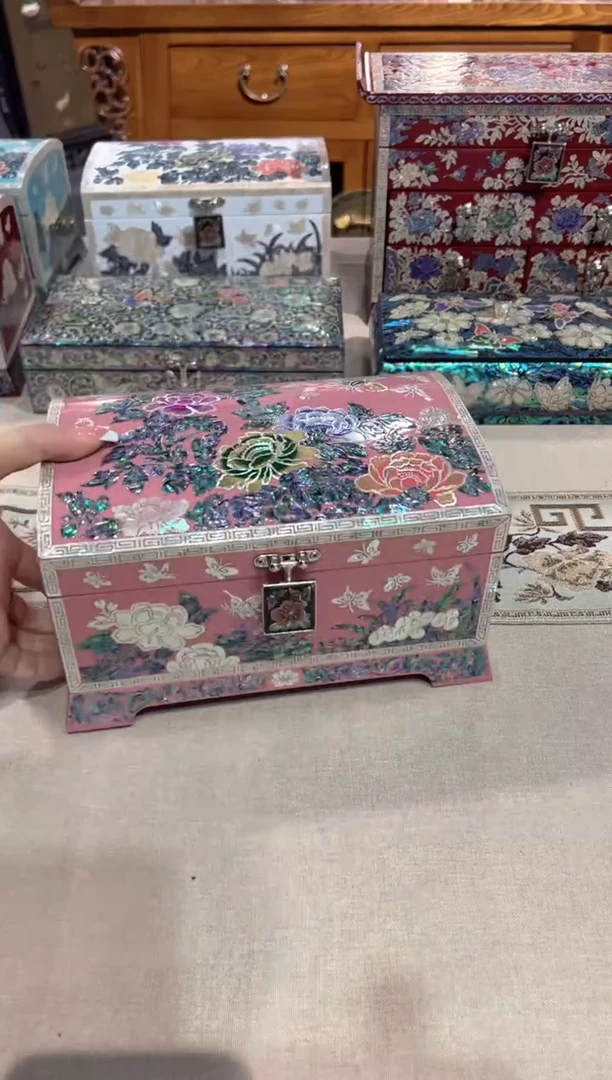 【闪购商品】按扣满贝弘贝雅螺钿漆器文化馆