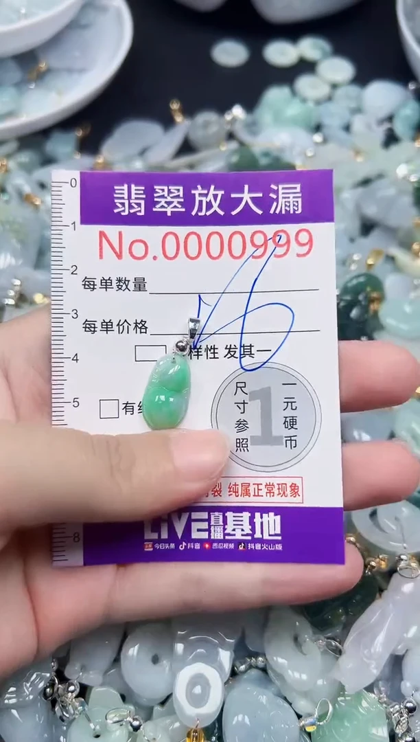 颈饰未镶嵌翡翠999