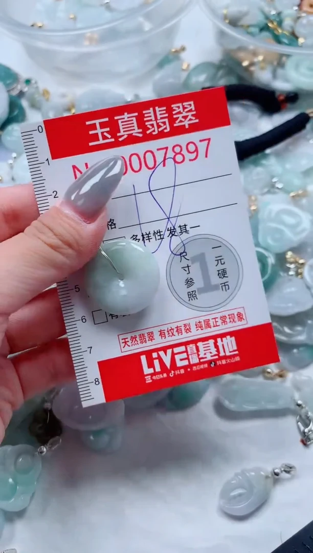 吊坠(不含链)未镶嵌翡翠7897