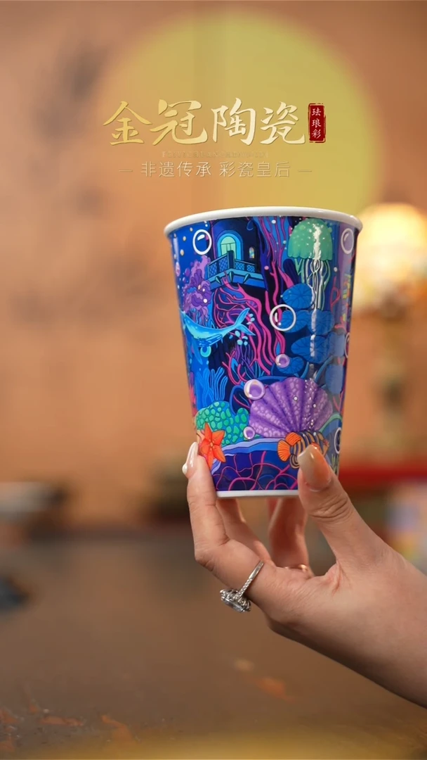 陶瓷海底世界 ·【可乐杯】