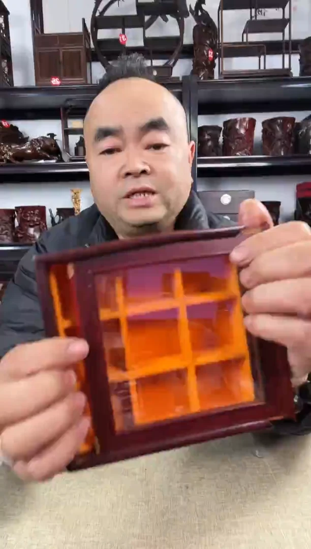 木老李红木工艺品16瑕疵
