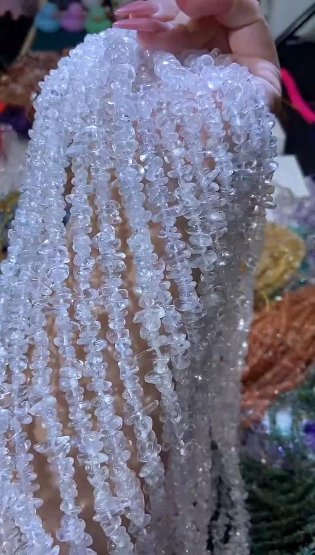 水晶珠宝半成品未镶嵌白水晶