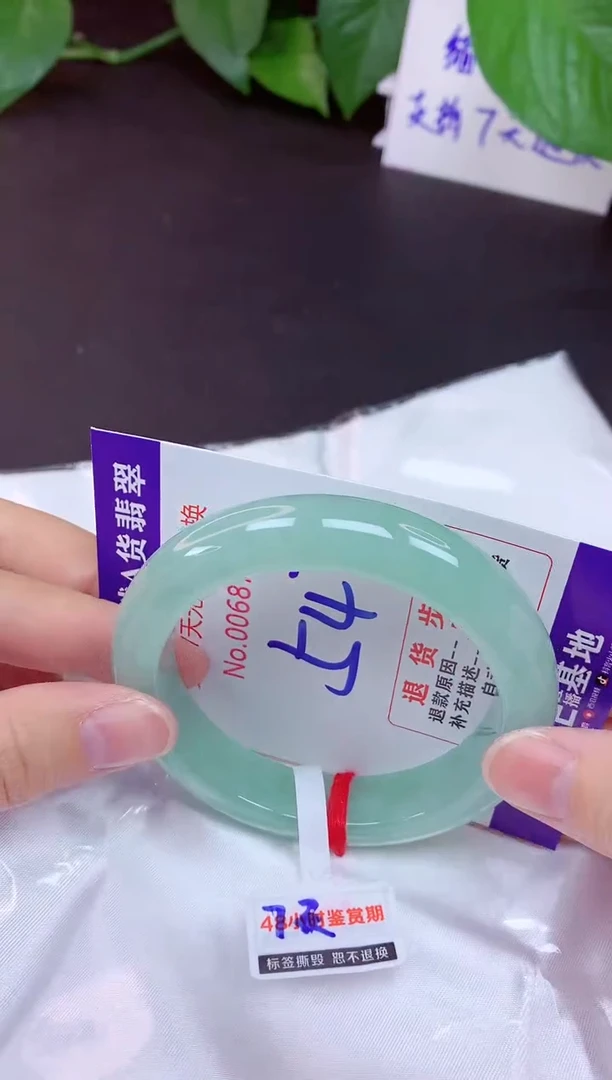 未镶嵌手镯翡翠54（7天无理由退换 ）