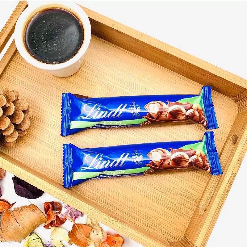 效期2025/9/30 瑞士莲榛仁巧克力棒 到手四条 巧克力棒纯可可脂