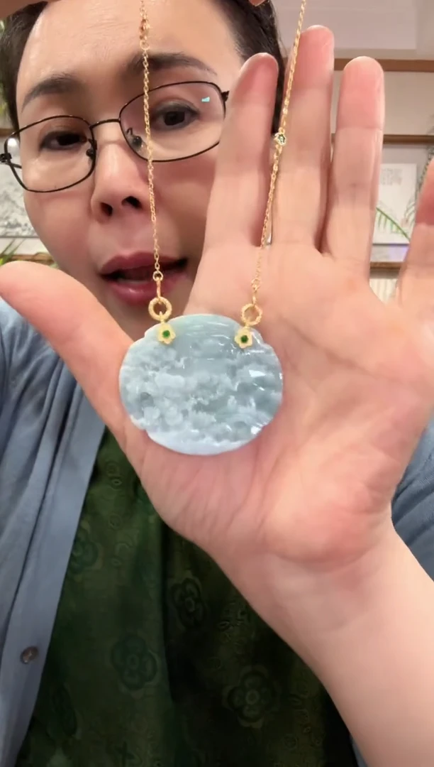 【闪购商品】翡翠颈饰未镶嵌国风