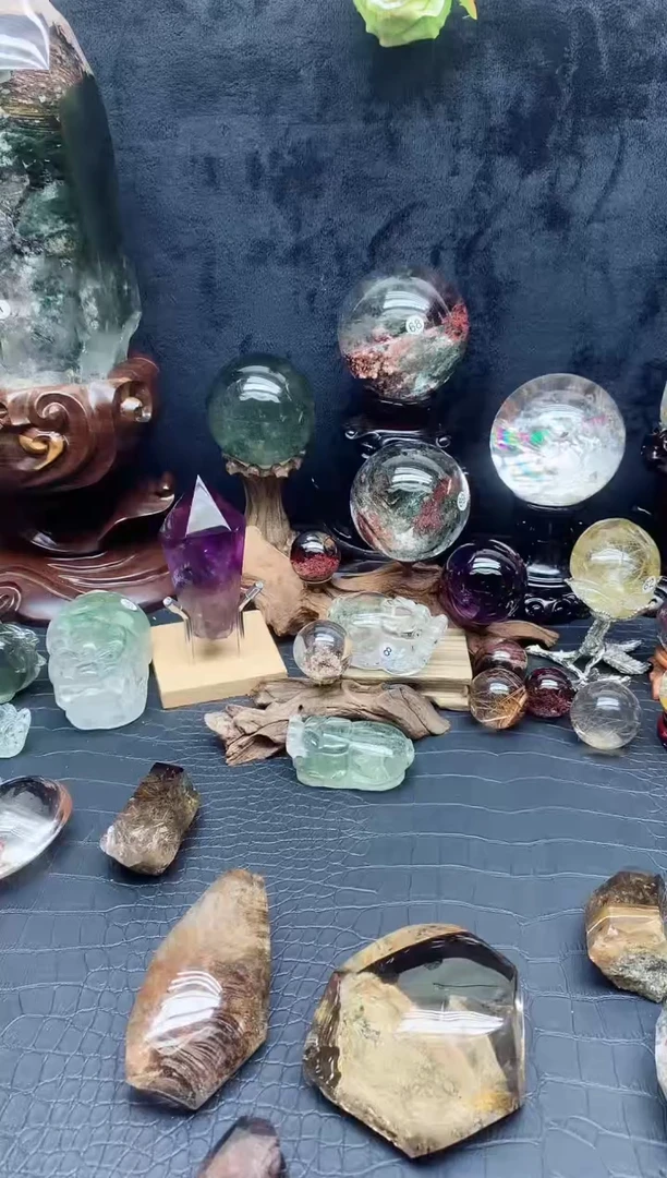 【闪购商品】水晶珠宝半成品未镶嵌珠宝半成品水晶