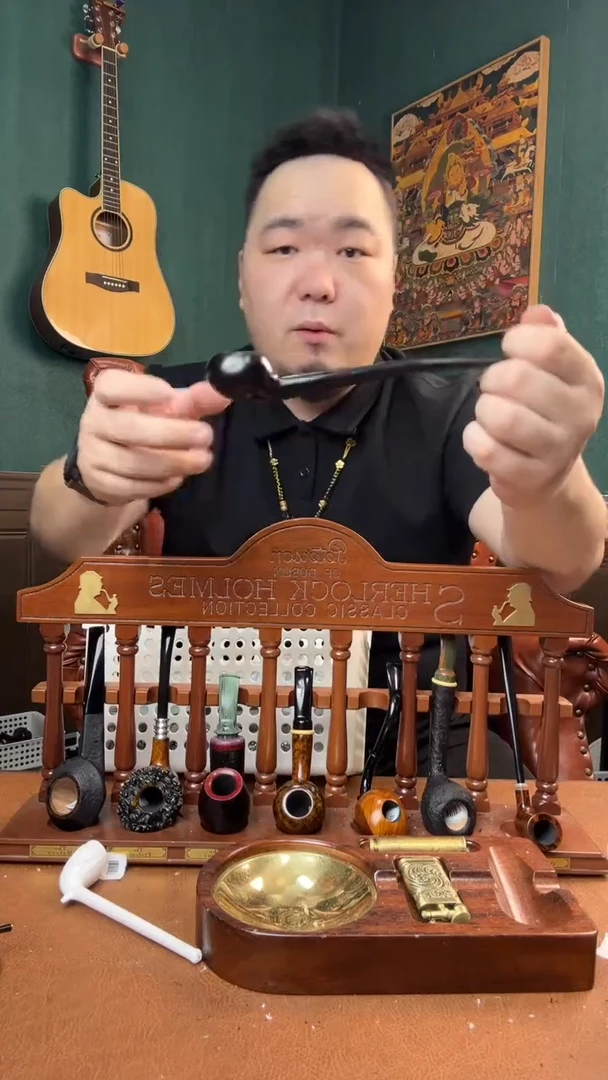 石楠木木雕款意大利进口石楠木烟斗