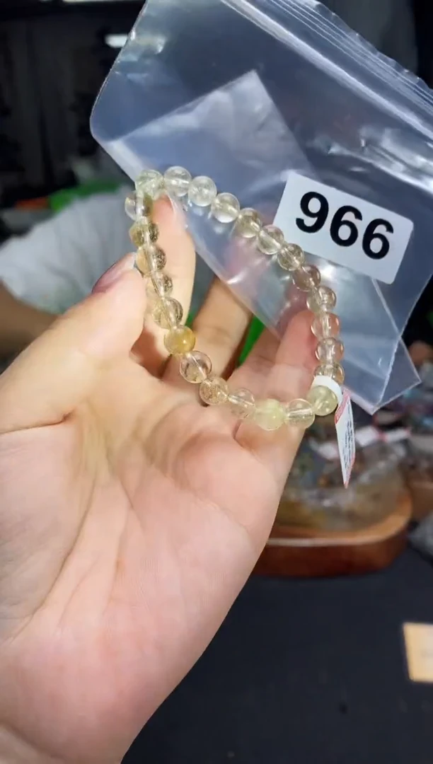 水晶手串未镶嵌手串966