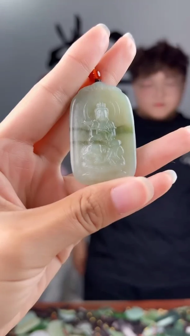 和田玉未镶嵌颈饰拍一发一，多样性发货