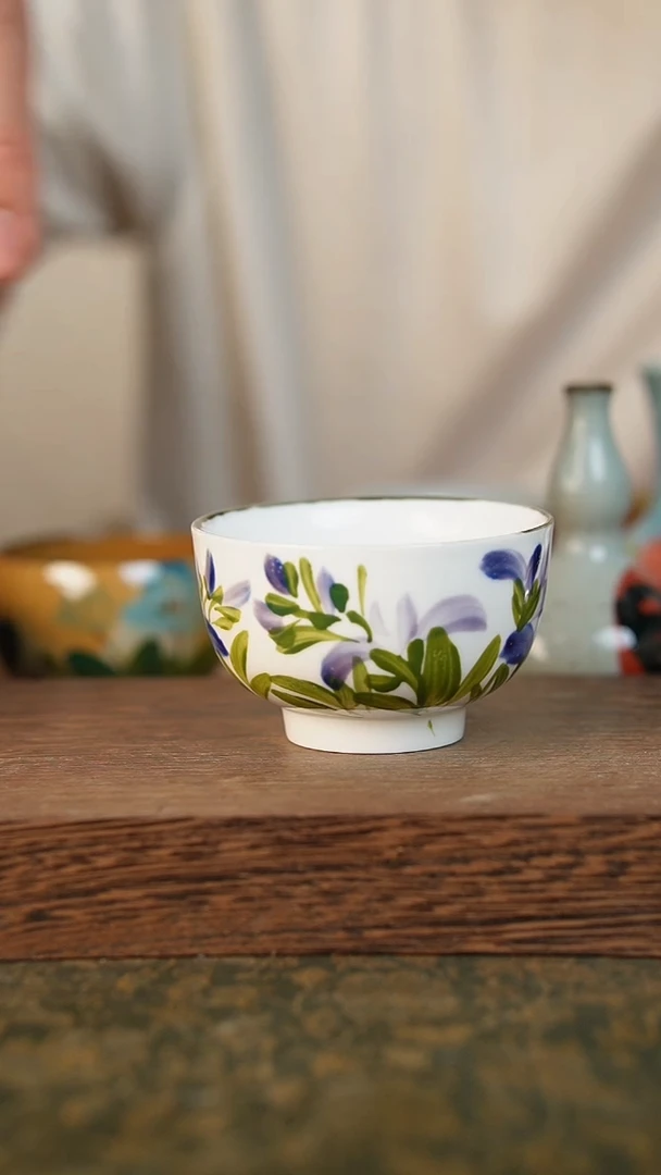 摆件泥垚手作 景德镇手工手绘器物