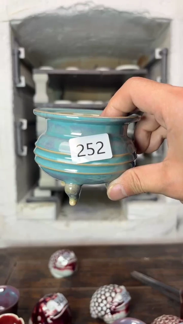 【闪购商品】摆件钧瓷窑变精品茶器
