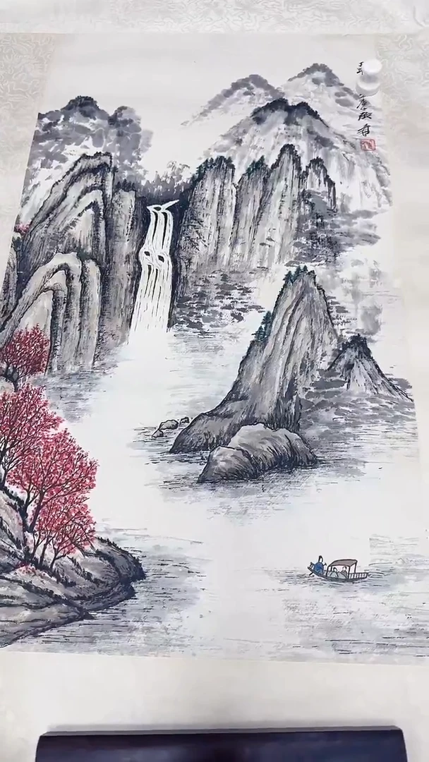 书法11-6-16张老师2.7平尺国画作品