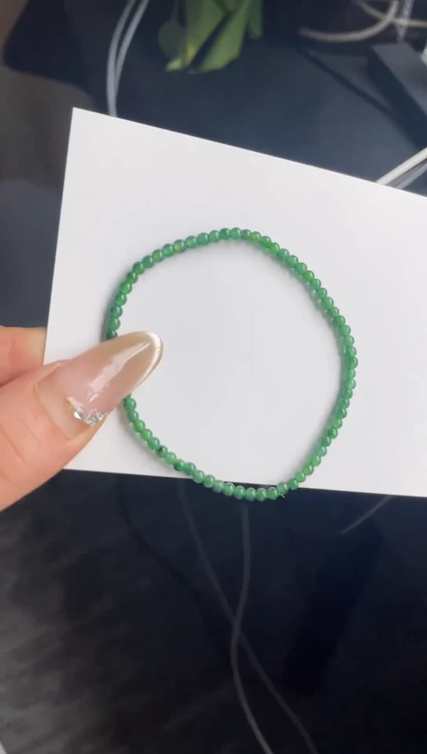 未镶嵌手链翡翠手串