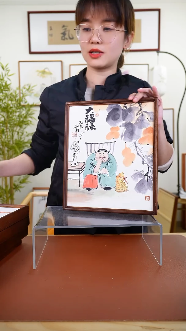 横款鹿鸣现代美术馆-仲维利老师作品