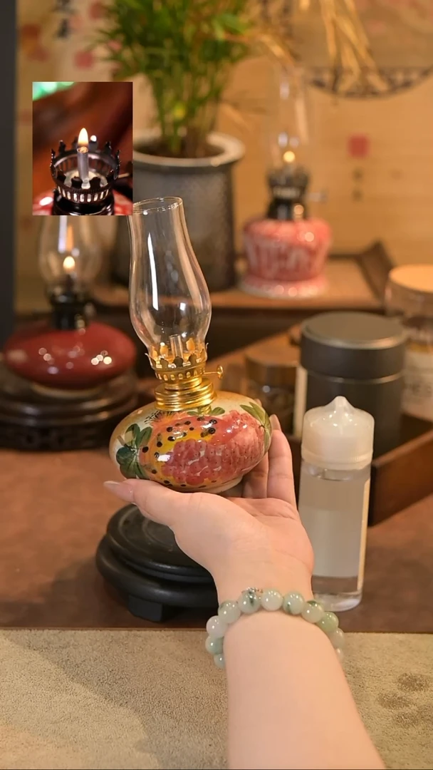 陶瓷景德镇陶瓷香薰灯摆件