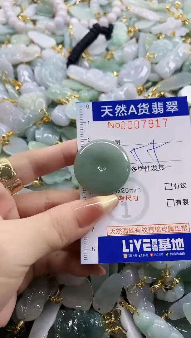 颈饰未镶嵌翡翠天然A货翡翠