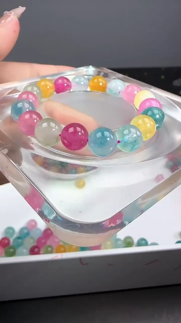 未镶嵌散珠碧玺碧玺小灯泡多宝碧玺N467卡10mm散珠20颗