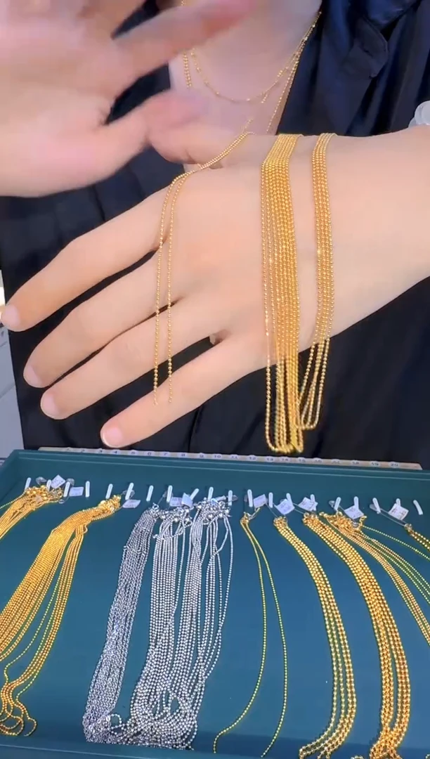 新人福利切面米珠链45cm 1.75g（多样性发货）