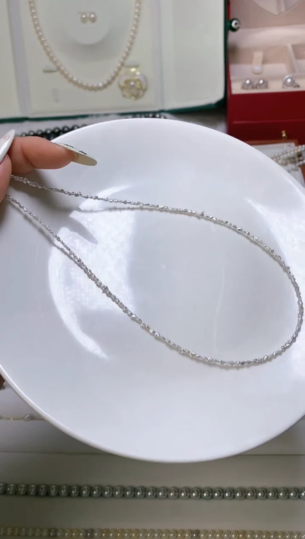 【闪购商品】海水珍珠颈饰18K金镶嵌025