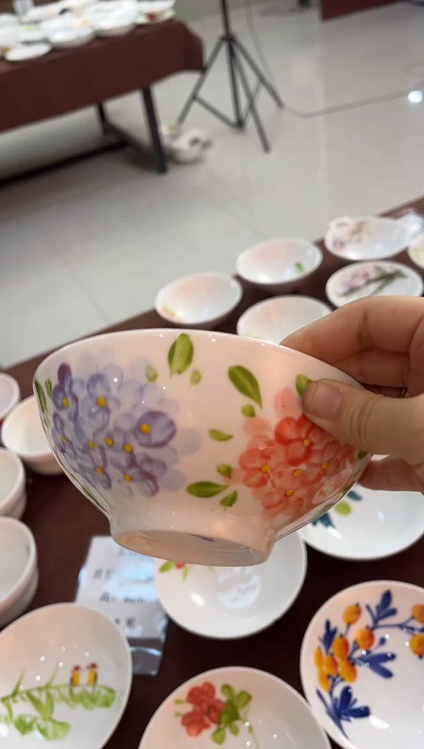 陶瓷景德镇高温釉中彩陶瓷餐具-大福碗