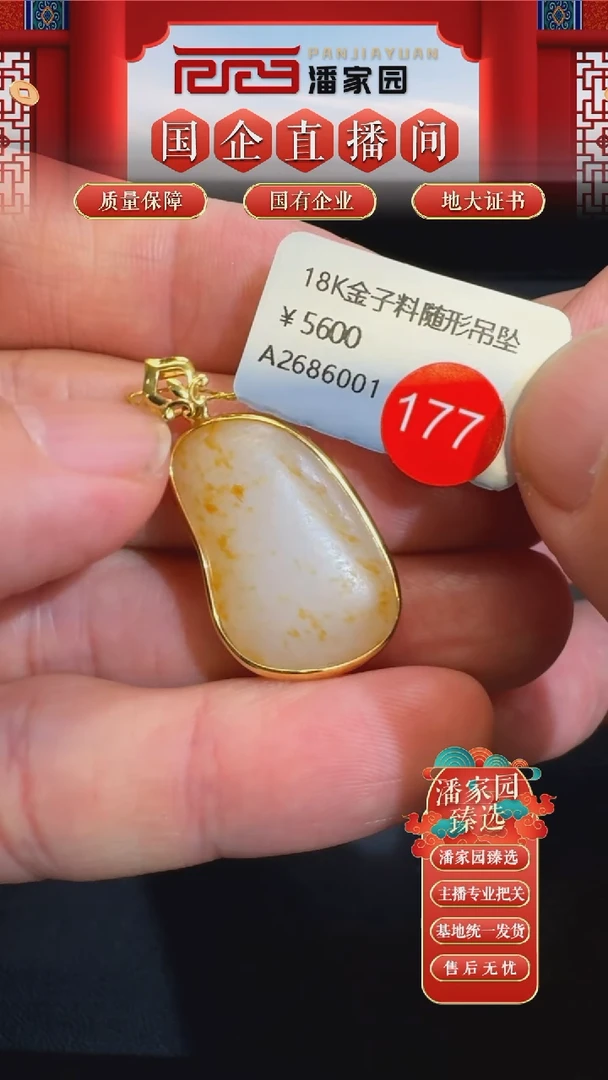 颈饰未镶嵌和田玉177-RYRS-0913-和田玉-新疆和田-24*14*6mm