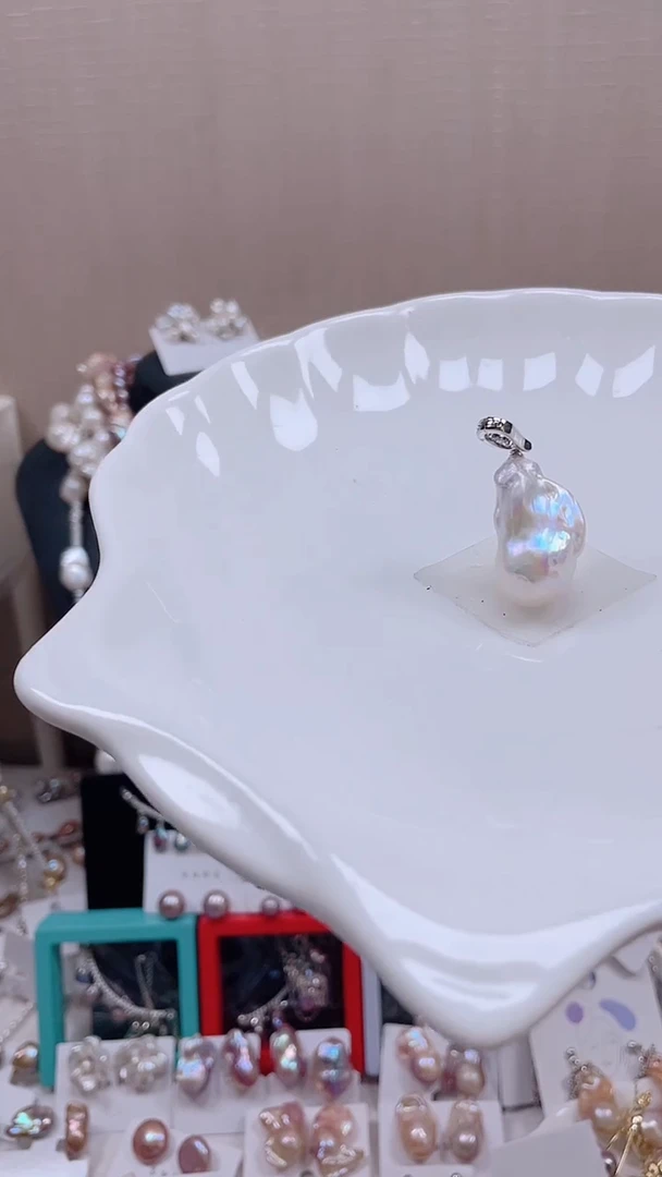 未镶嵌吊坠淡水珍珠【纯恬饰品】