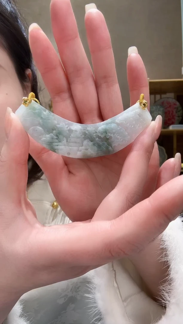 【闪购商品】翡翠颈饰未镶嵌吊坠