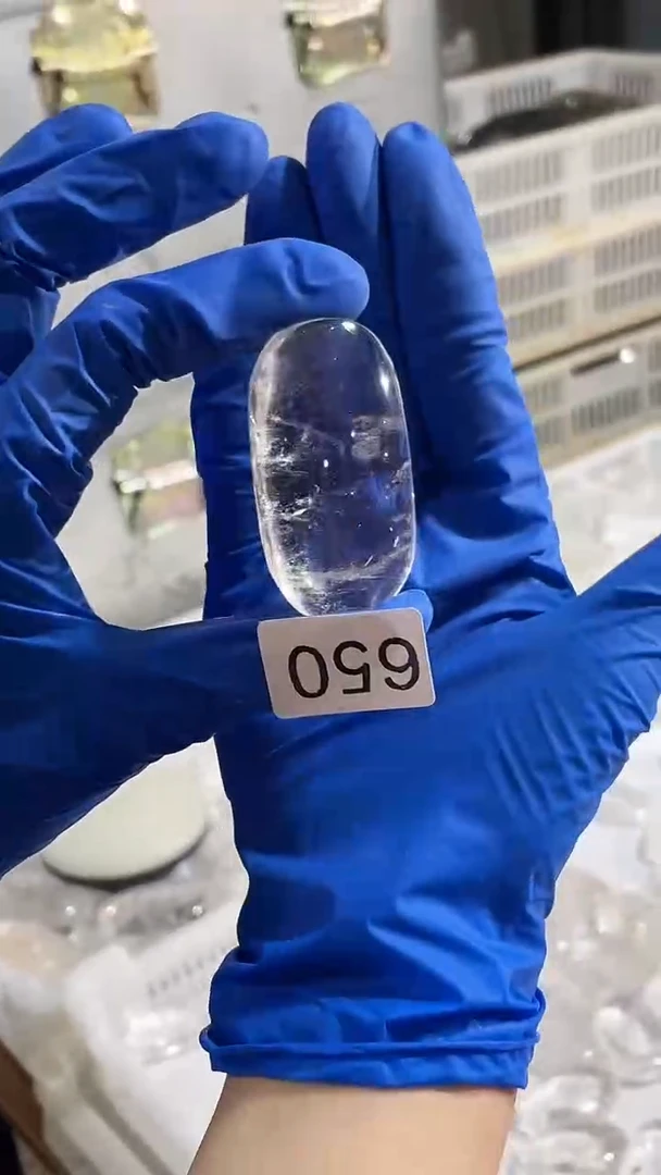 未镶嵌珠宝半成品水晶白阿塞充电宝-650