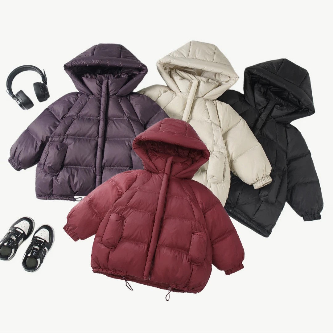 TMM冬款时尚儿童连帽羽绒服XGS112
