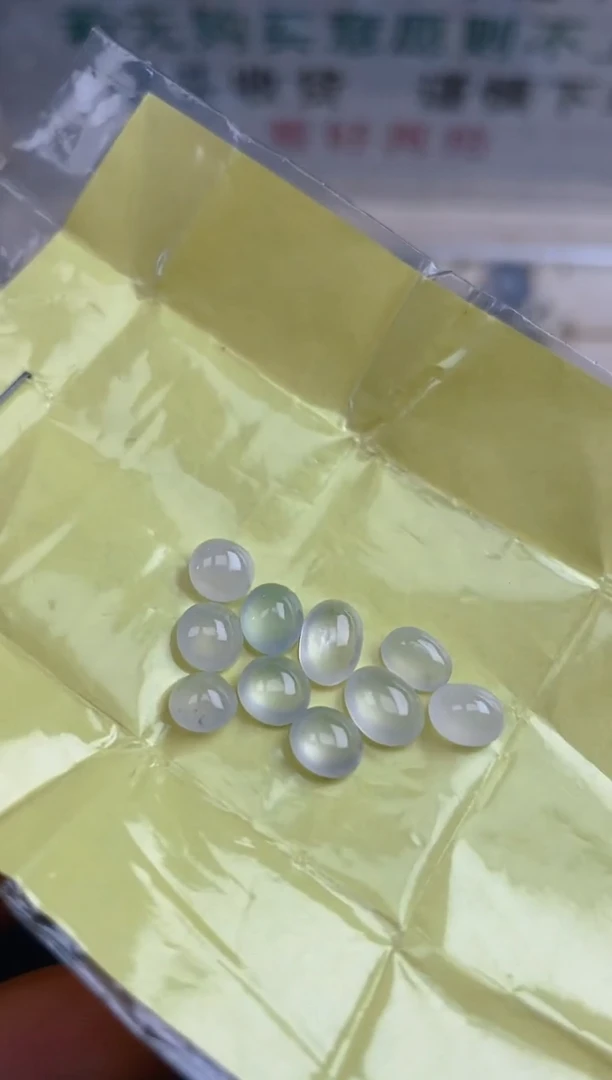 【闪购商品】定制翡翠未镶嵌天然翡翠蛋面83