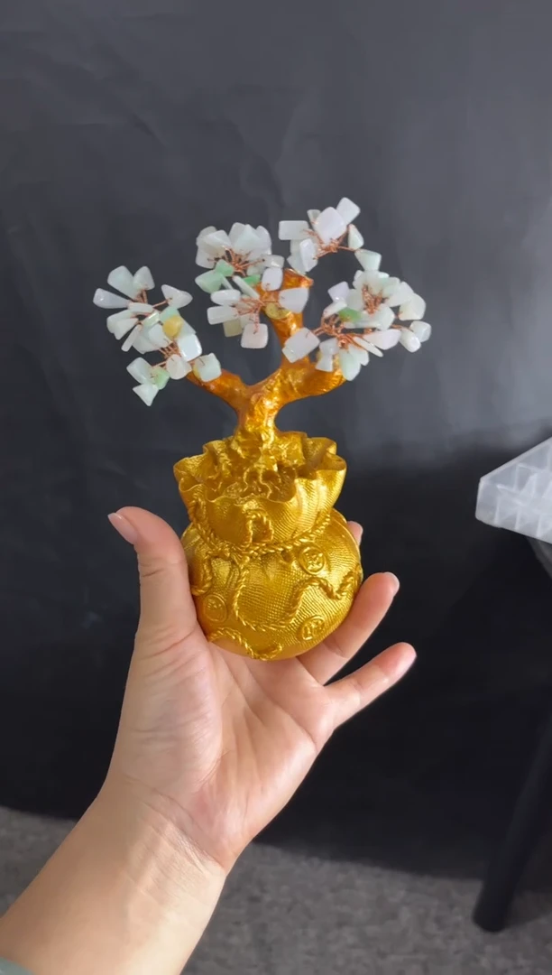 翡翠摆件未镶嵌福树