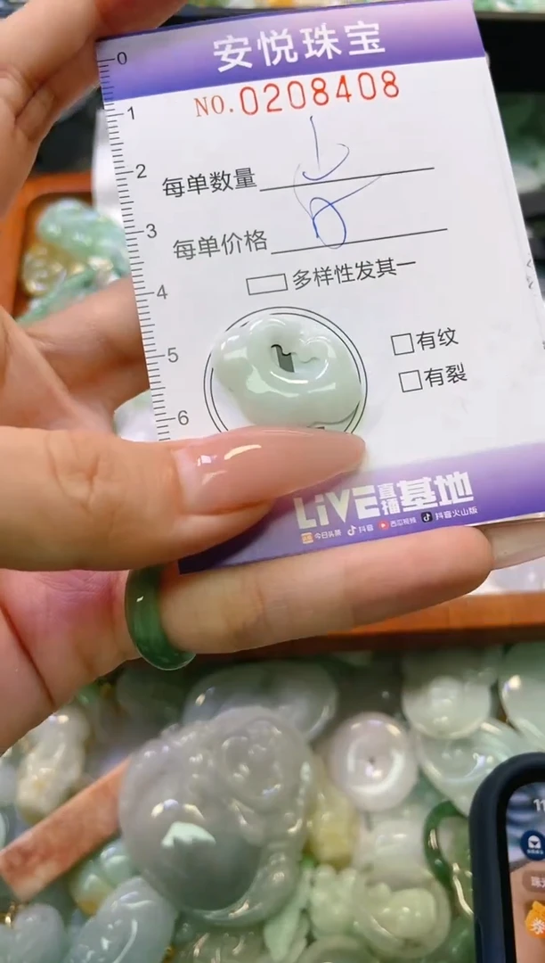 翡翠未镶嵌颈饰闪购0208408