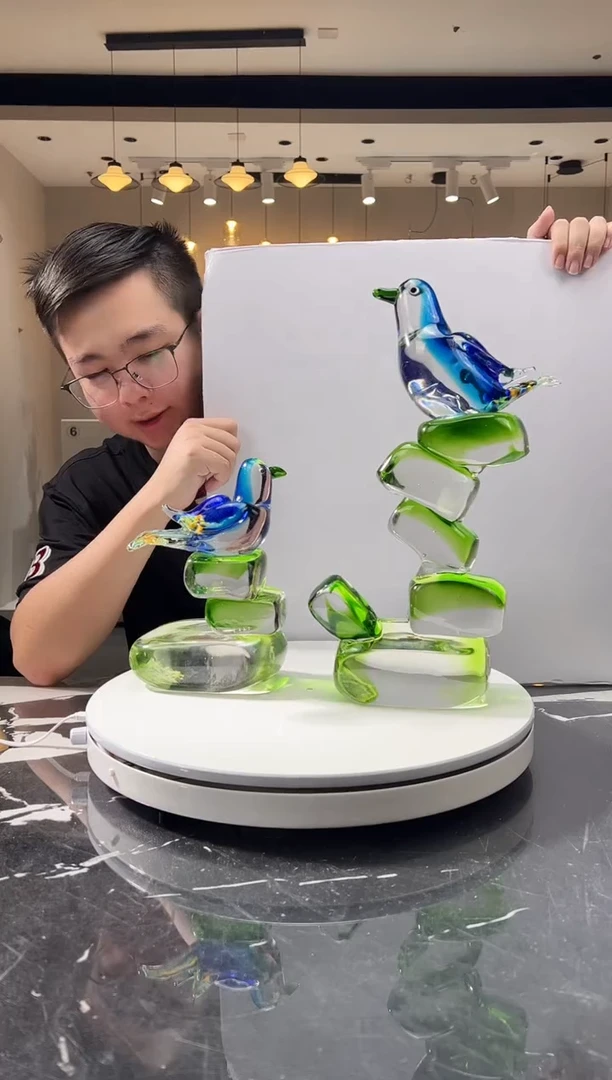 摆件巴比特美学-喜鹊一组