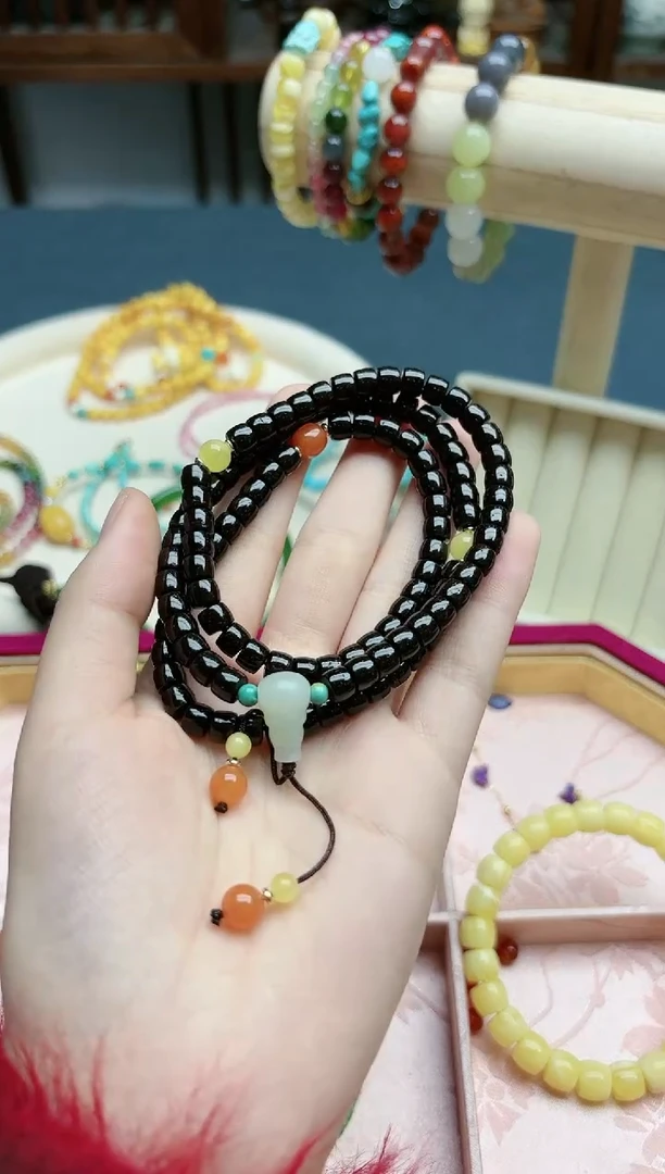 【闪购商品】椰蒂手串椰蒂6mm长串*1 MY