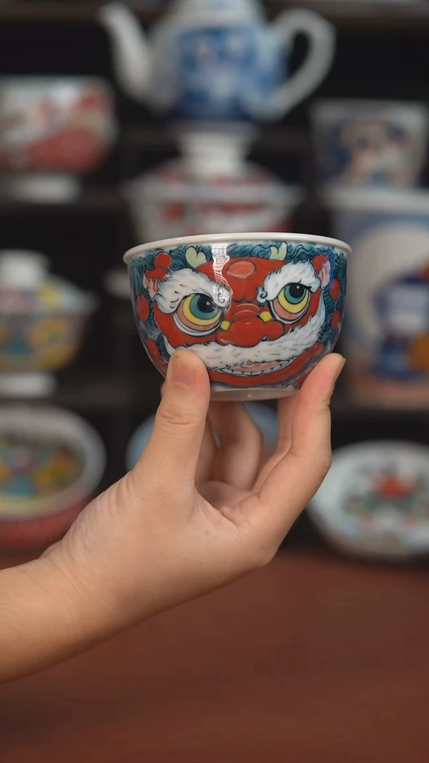 老师作品池鱼水缸杯（宠粉福利 ）