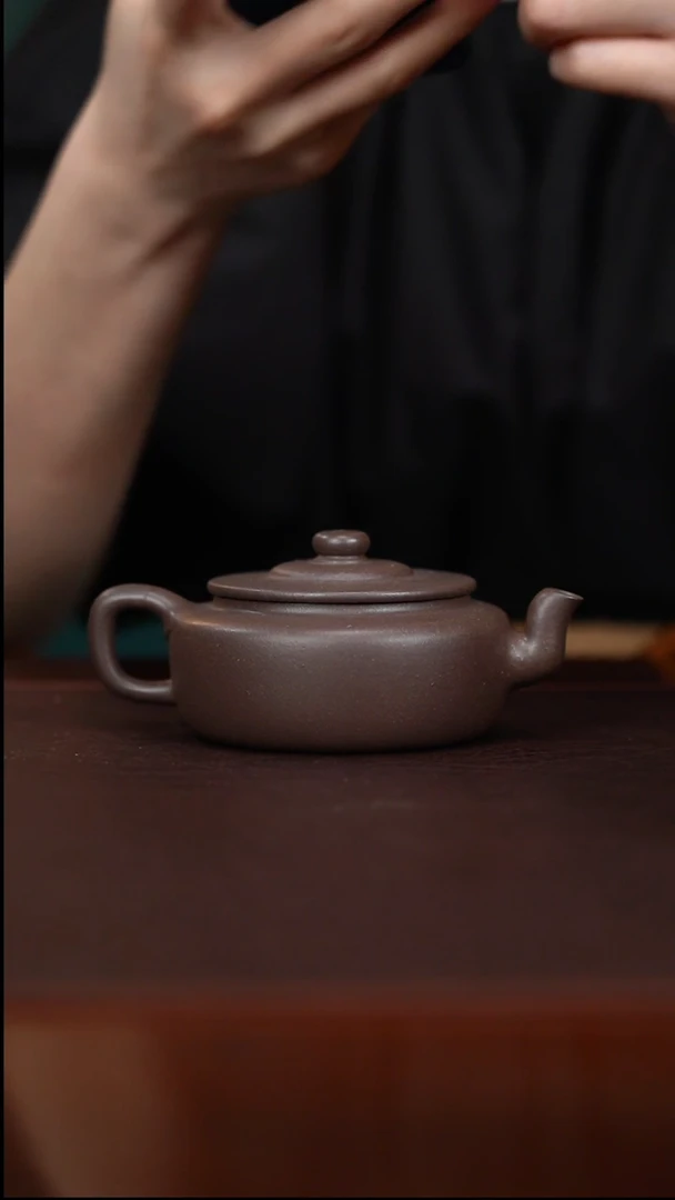 茶壶紫砂EF14853张明旭帽150cc