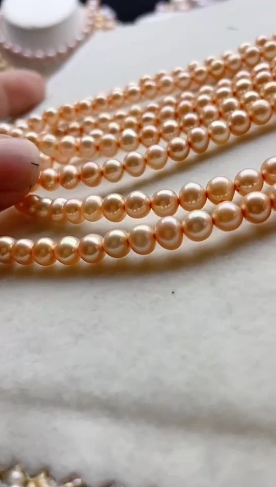 淡水珍珠未镶嵌颈饰1