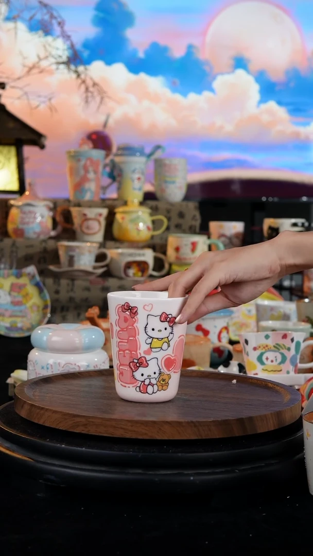 陶瓷便携款手工手绘景德镇陶瓷