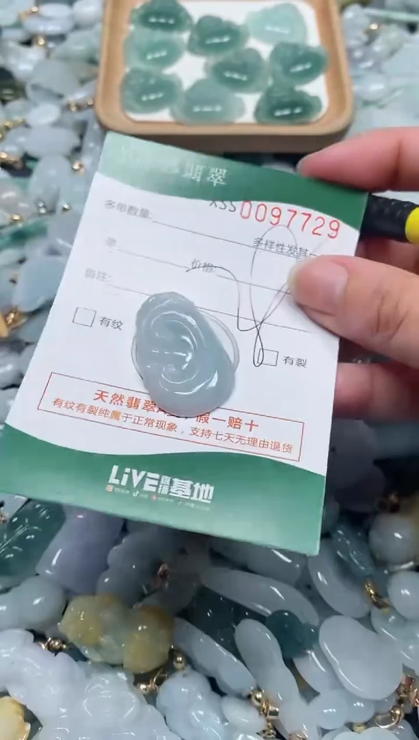 【闪购商品】翡翠颈饰未镶嵌闪购商品0097729