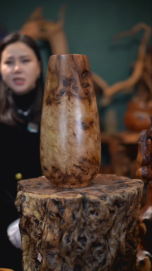 【闪购商品】枣木雷击枣木水滴瓶