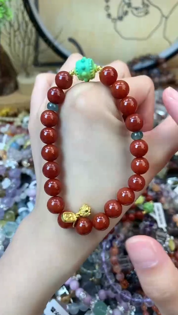 【闪购商品】玛瑙手饰未镶嵌5095手串