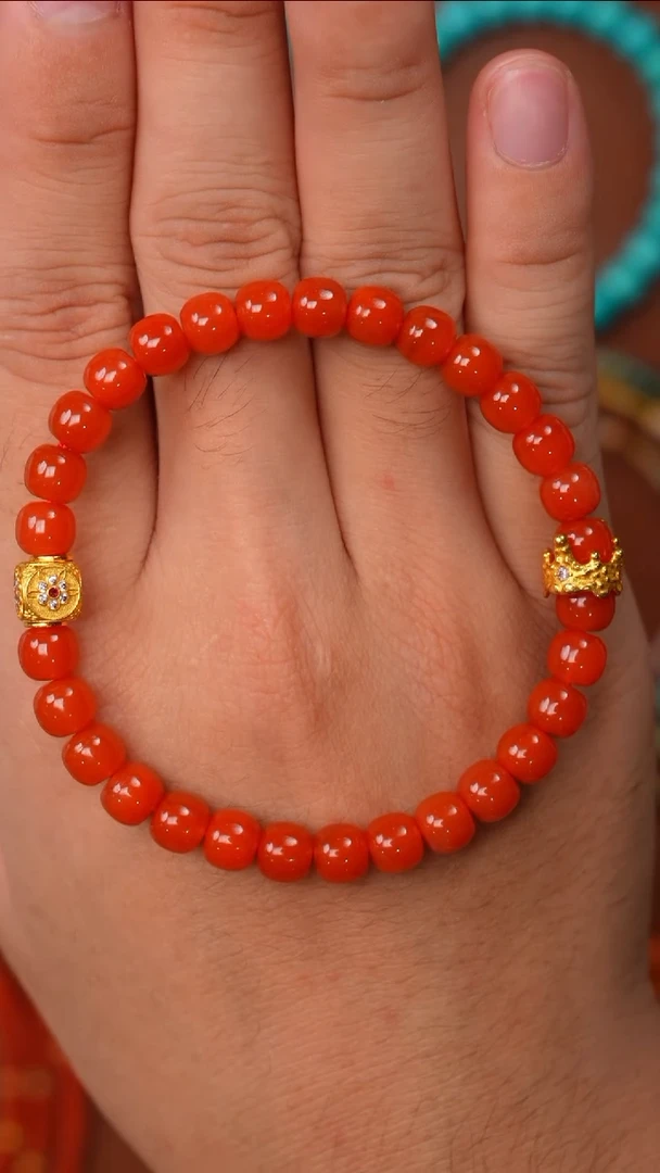 未镶嵌手串南红玛瑙南红单圈 防拍链接