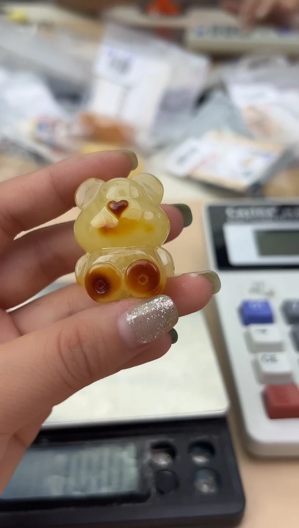 未镶嵌蜜蜡裸石蜜蜡吊坠
