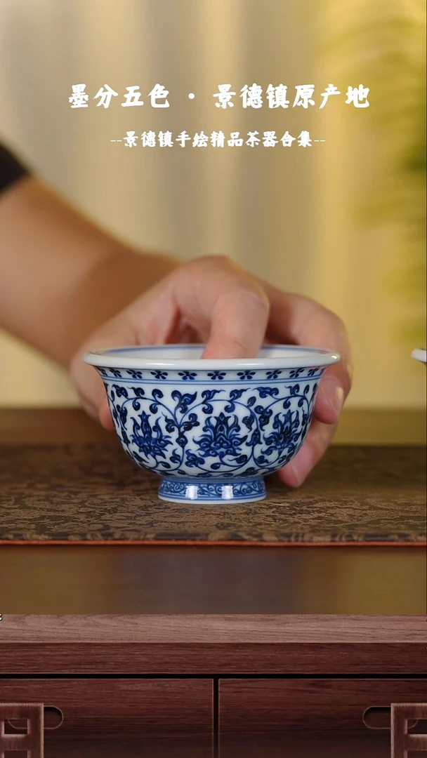 J**o景德镇手工手绘茶器