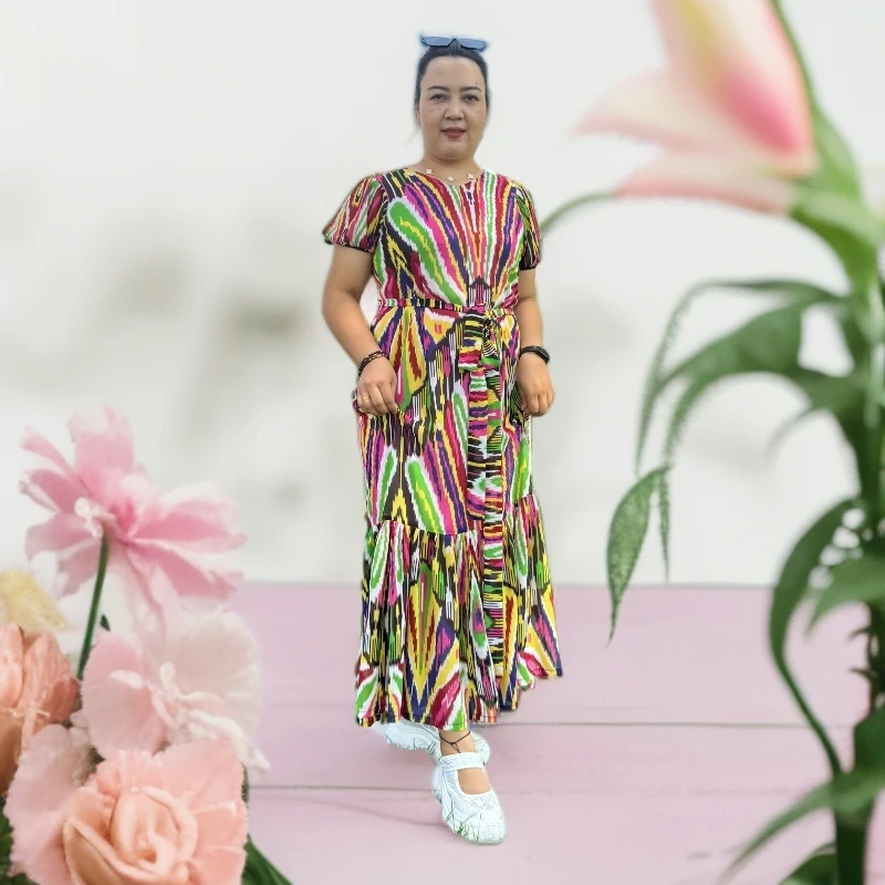 民族风特别舒服的长裙子