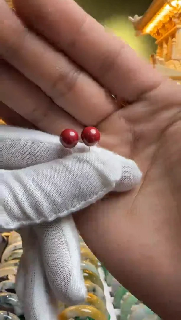 【闪购商品】玛瑙/玉髓耳钉未镶嵌耳钉