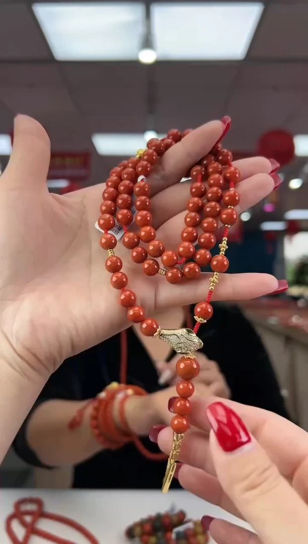 【闪购商品】南红玛瑙珠串未镶嵌多样发其一/