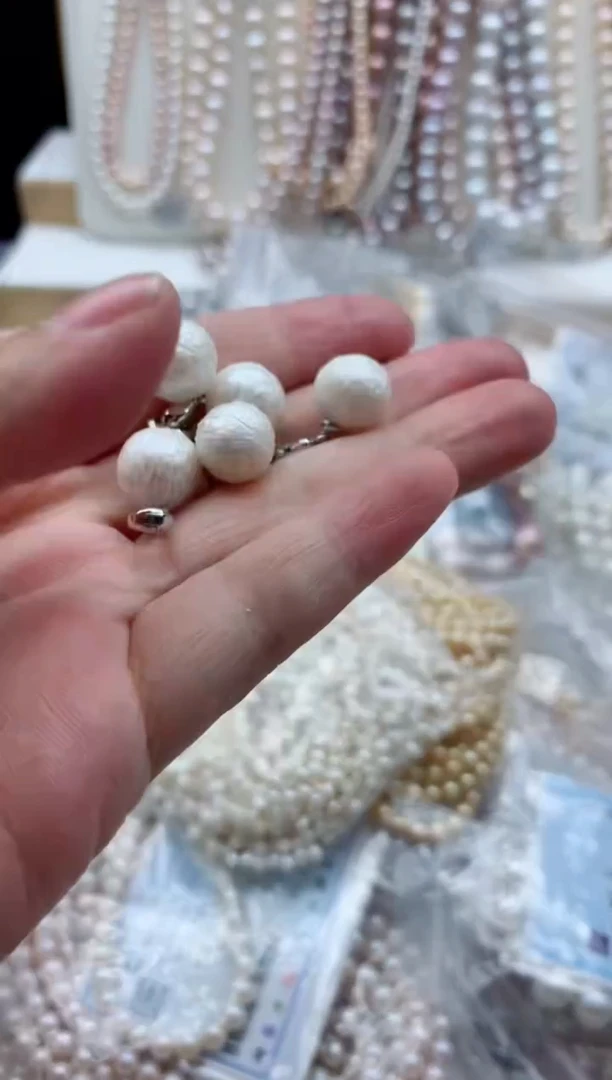 吊坠(不含链)合金淡水珍珠多样性发其一，非无暇