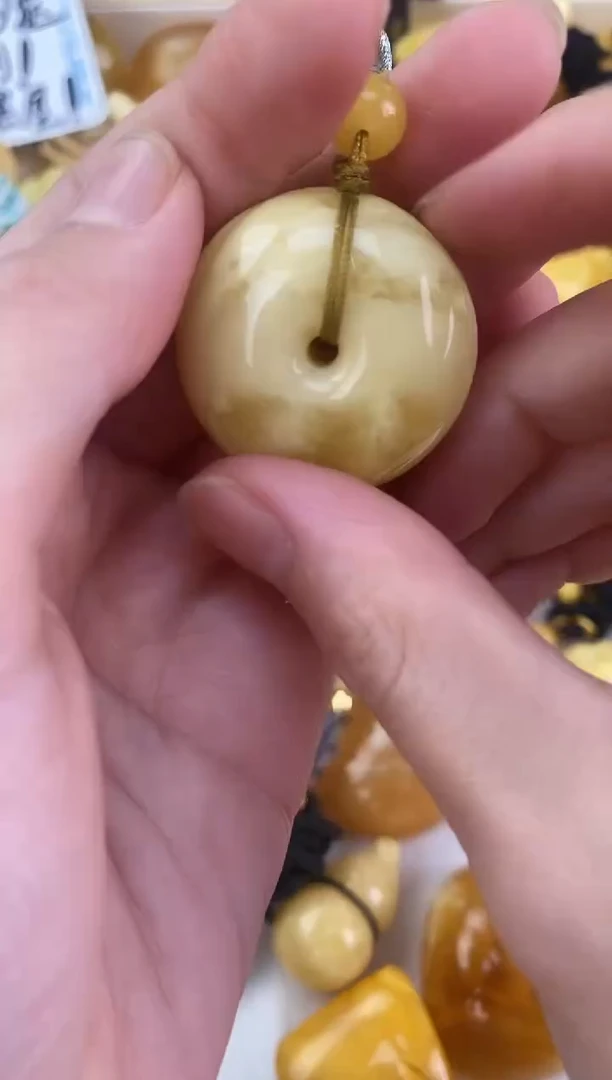 裸石琥珀未镶嵌天然琥珀蜜蜡