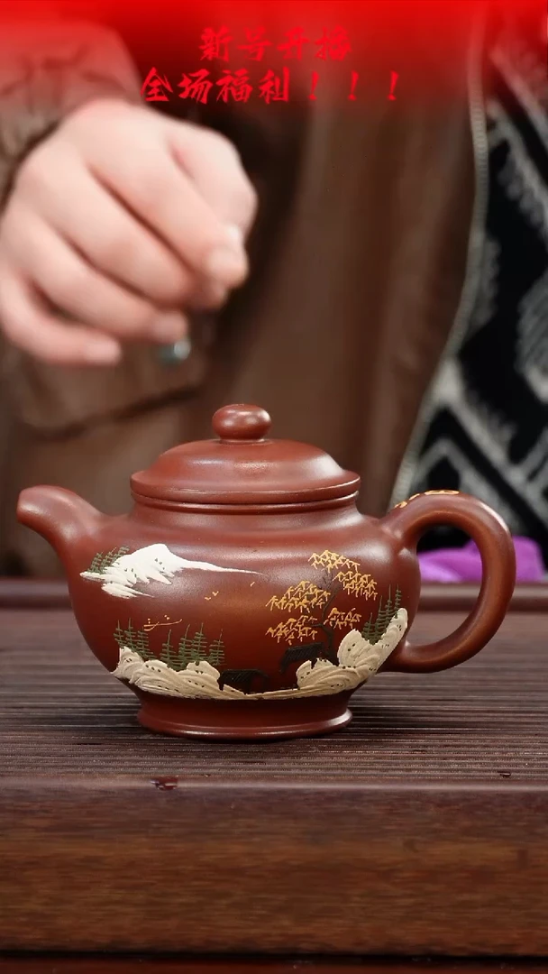 茶壶紫砂掇只壶350cc左右